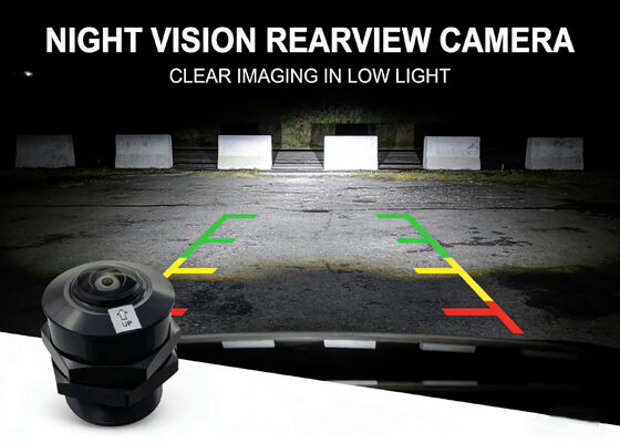 Ống kính camera mini xe hơi, ống kính camera toàn cảnh 2MP góc rộng 180 độ