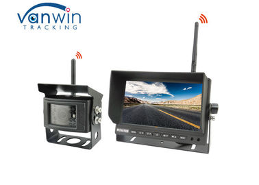 Xe tải Back Up Reversing Camera Kit 2.4G Wireless 7 inch Car Monitor