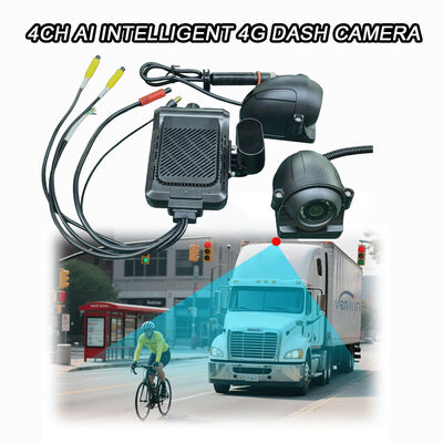 Bộ ghi hình Dash Cam với thuật toán AI tích hợp để phát hiện hành vi lái xe và mô-đun 4G hỗ trợ băng tần toàn cầu