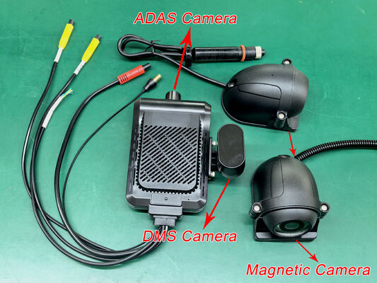 24V 4CH AI Dash Cam Kit Camera an ninh xe DVR với DMS ADAS BSD Side Camera cho xe tải / xe buýt