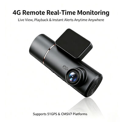 4K Dashcam lái xe hỗ trợ nâng cao GPS ADAS DMS Với hỗ trợ WIFI Để giám sát đỗ xe