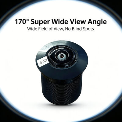 Máy ảnh xe ẩn nhỏ 1000TVL CVBS 170° góc rộng IP69K Máy ảnh nhìn bên xe chống nước