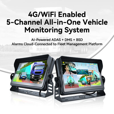 5CH High-Definition 4G WIFI GPS 10 Inch Touch AI Intelligent Integrated Car Display