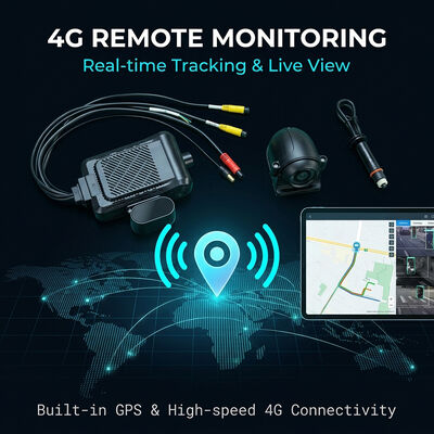 Smart 4G Dash Recorder với AI Video Telematics GPS WiFi & SOS Bấm hoảng loạn cho an toàn hạm đội
