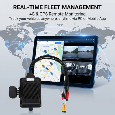 Hệ thống Camera hành trình 4G cho xe thương mại - Bộ theo dõi WiFi GPS chống trộm có hỗ trợ ngoại vi I/O RS232
