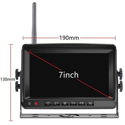 Hệ thống sao lưu máy ảnh quay ngược xe 7 inch không dây cho xe tải xe kéo