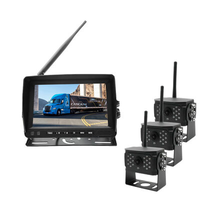 Hệ thống sao lưu máy ảnh quay ngược xe 7 inch không dây cho xe tải xe kéo