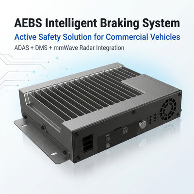Hệ thống AEBS với radar sóng milimet 77GHz ADAS + DMS và kết nối 4G/5G cho Telematics Hạm đội