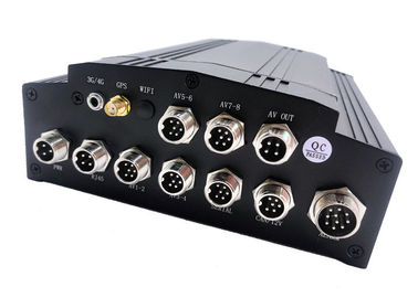 Máy quay video kỹ thuật số SATA RJ45 4G DVR di động Camera analog 4 kênh 2,5 "