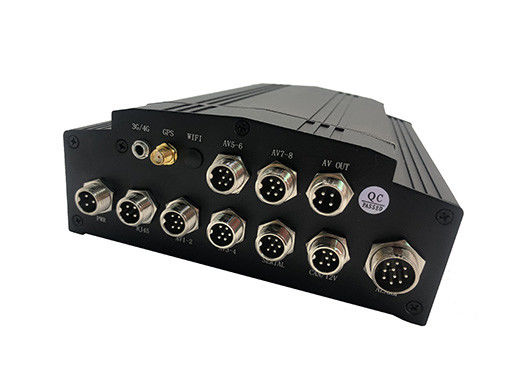 8CH AI ADAS DMS DVR di động 4G GPS1080P HD Hỗ trợ OEM HDD SSD MDVR xe tải xe buýt Video Recorder