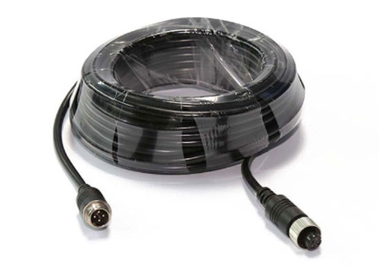 20m 4P Din Jack Extension Cable Double Shielded Female to Male Connector cho máy ảnh xe buýt