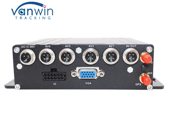 SD Card MDVR chức năng 4 kênh với trình phát mã hóa / màn hình LED