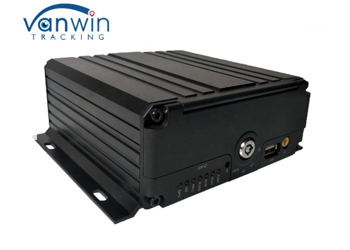 Máy ghi video di động 4G 3G GPS WIFI 4 kênh HDD MNVR 4 Camera DVR cho xe buýt xe tải taxi