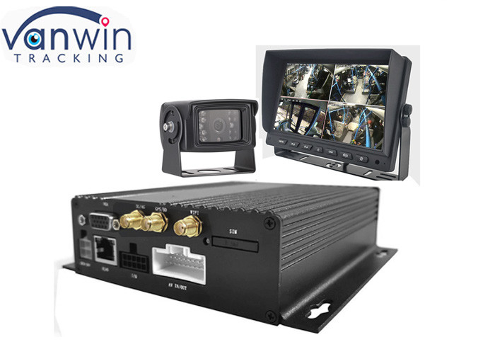 Hệ thống DVR di động 6CH không dây 4G Wifi SD với hệ thống giám sát an ninh GPS DVR
