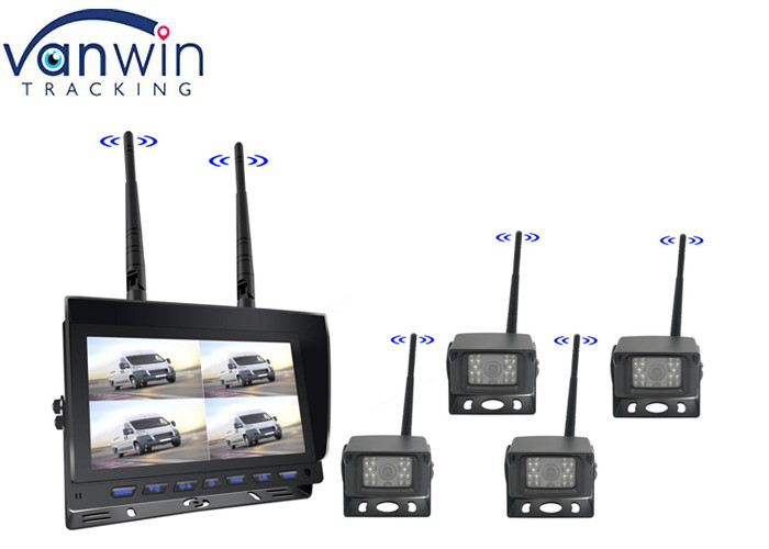 Màn hình ô tô IPS không dây 9ich AHD 1080P Mặt sau Bộ màn hình ô tô đảo ngược TFT