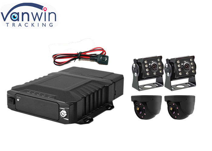 3G 4G GPS WiFi G-sensor tùy chọn 4CH SD HDD Giải pháp DVR di động
