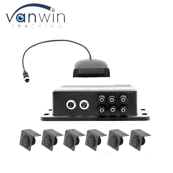 Hệ thống cảm biến đỗ xe tải có màn hình LED lớn báo động Beep với phạm vi phát hiện 3 và 0.3-3.5M