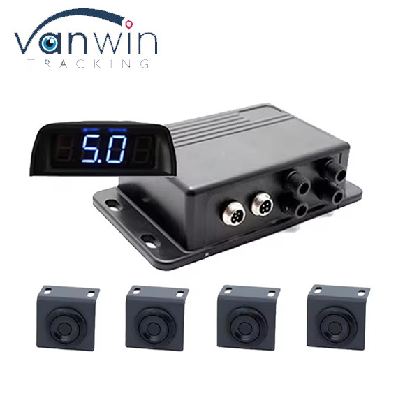 0Hệ thống radar chống va chạm với màn hình LED lớn và cảnh báo tiếng bíp