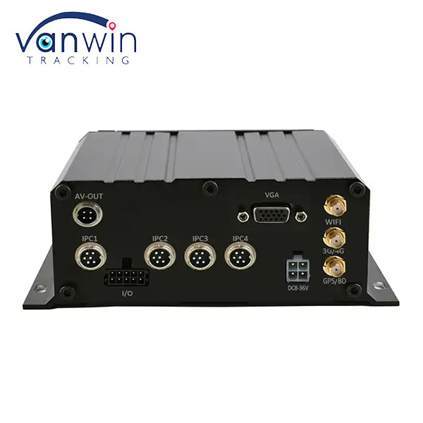 H.264 HDD 1080P 4CH MNVR Truck Bus Remote 3G 4G GPS Wifi Vehicle Network Monitoring NVR di động