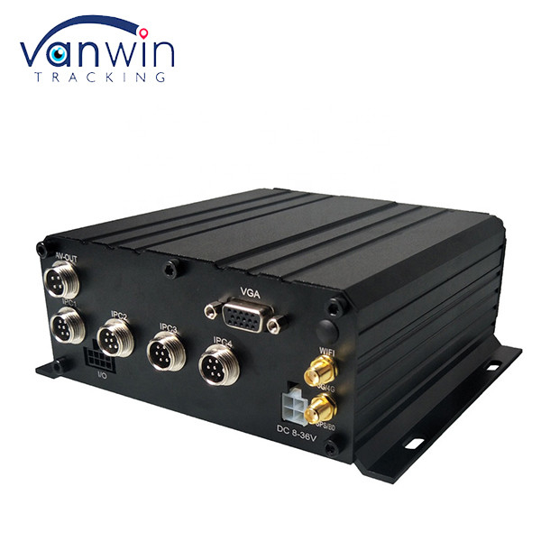 8-Channel Mobile NVR With H.264 HDD 1080P Hard Disk Remote 3G 4G GPS Wifi Vehicle Bus Truck Network Monitoring