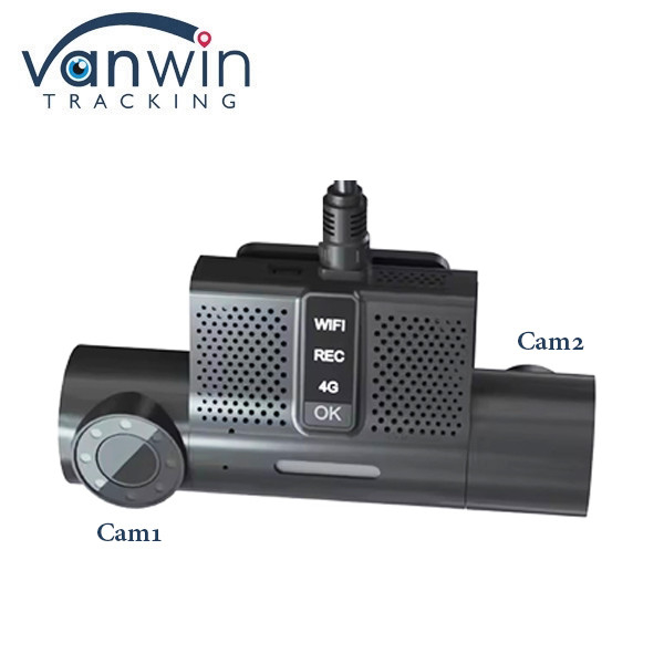 2CH Nền tảng miễn phí Dash Cam DVR Movil 4G GPS MDVR với góc thẳng đứng 180 độ