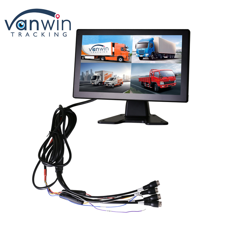 4G Car Mounted SD Card Recording All-in-One Machine với 4 kênh theo dõi và định vị GPS
