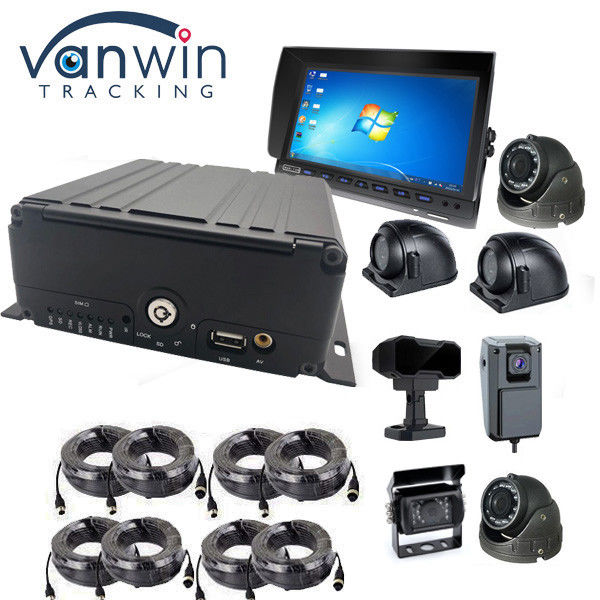 8CH AI MDVR 4G GPS DVR Xe để hỗ trợ xe buýt ADAS DMS BSD với 4G 5G Hộp đen xe Video Recorder cho xe buýt trường học