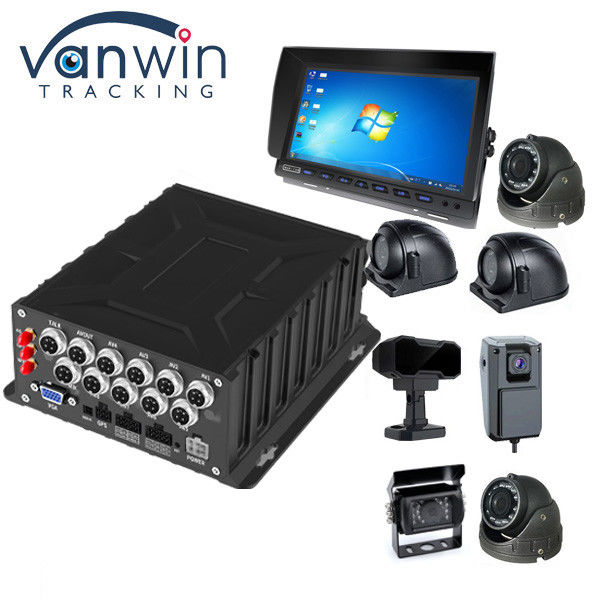Chiếc máy quay HDD di động mới 8CH 1080P với chip Hisilicon, hỗ trợ lưu trữ HDD 4TB, 4G GPS WIFI