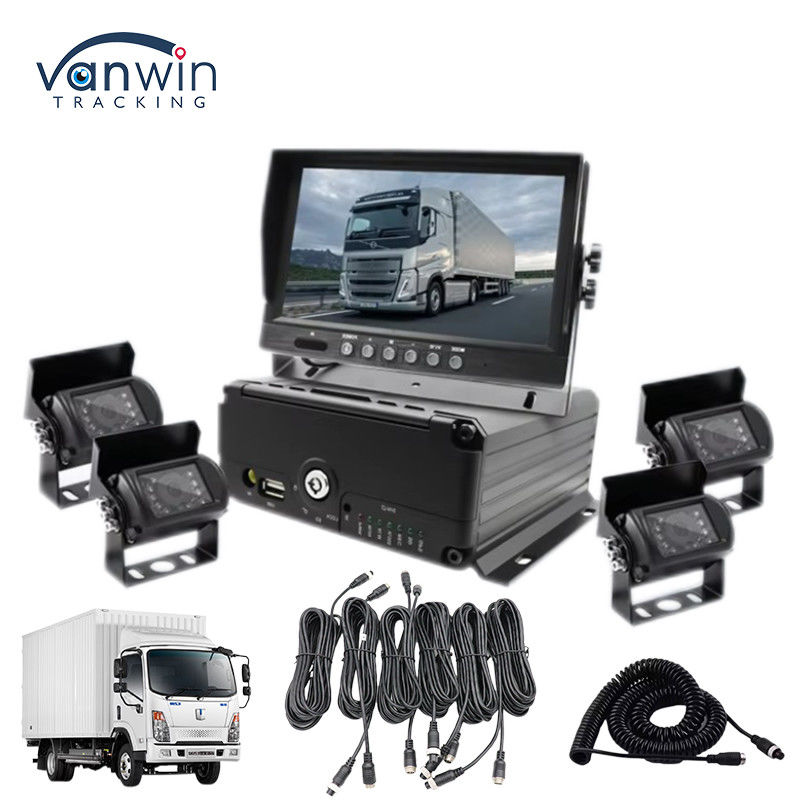Máy ảnh hộp đen xe ô tô DVR xe ô tô SIM thẻ SD xe tải Máy ghi âm xe ô tô MDVR Máy ảnh trước và sau được sử dụng cho hộp xe buýt