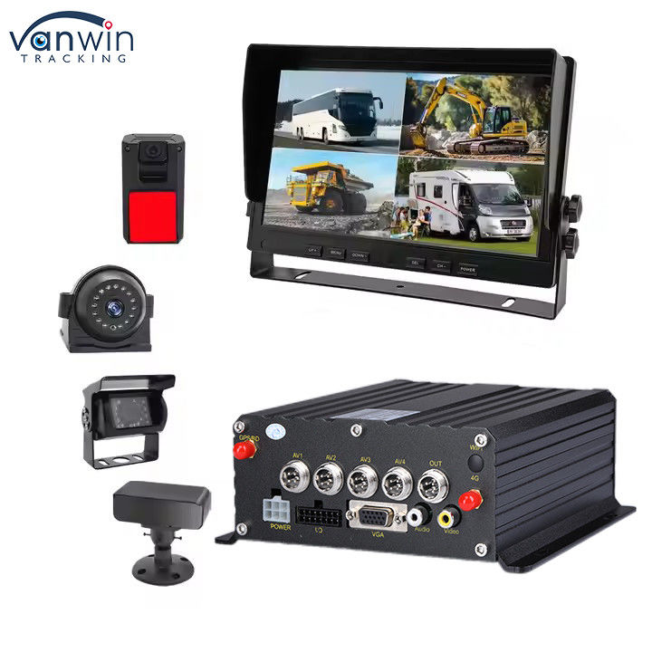 1080N Black Box xe với 256GB Expansion H.264 Hi3520DV300 Processor DVR di động