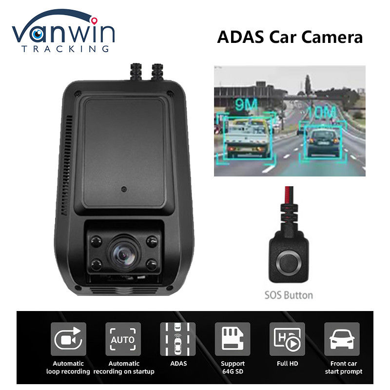 MINI 2CH 4CH 4G Dual Lens AI Dash Cam với ADAS DMS 4G GPS cho xe tải xe buýt taxi