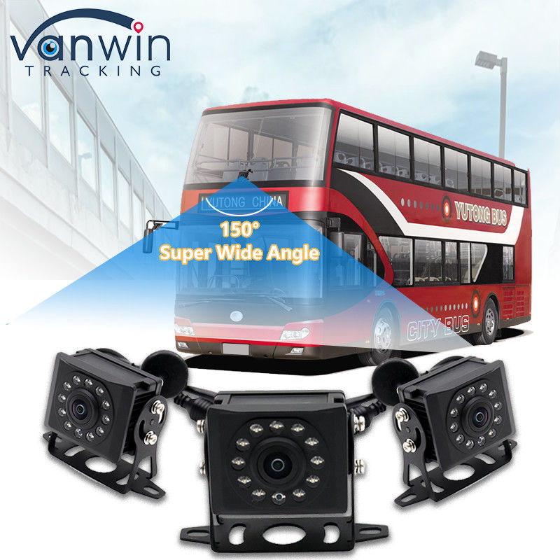 Camera an ninh 12 IR Night Vision cho xe buýt, xe tải, xe hơi IP68 Camera chống nước