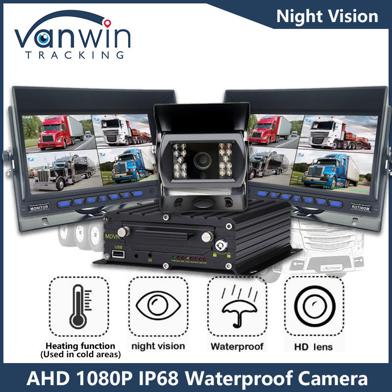 1080P AHD IP68 Camera giám sát xe ô tô IR Night Vision Camera xe ô tô cho xe buýt