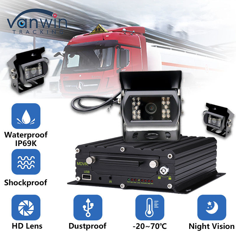 IP69 AHD 170 ° Camera góc rộng xe ô tô Camera CCTV an ninh xe cho các giải pháp video di động