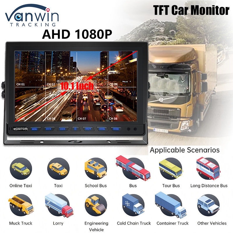10.1 inch TFT xe HD màn hình hiển thị màn hình TFT LCD màu HD màn hình cho xe tải
