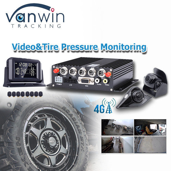 4CH 8CH SD Mdvr Kiểm tra áp suất lốp xe và nhiên liệu