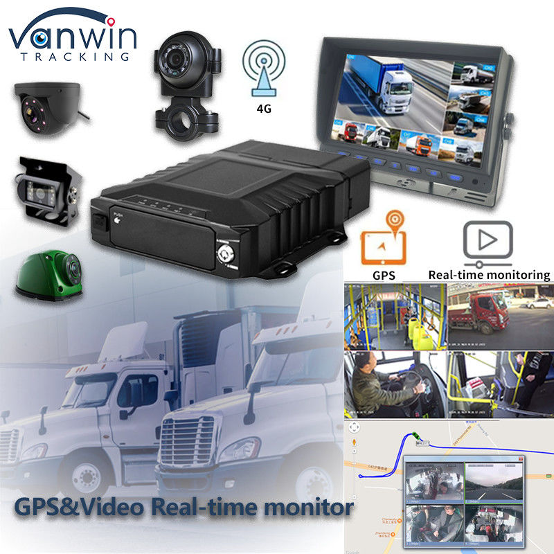 8CH Video giám sát HDD DVR di động với 4G GPS WIFI MDVR cho giám sát thời gian thực