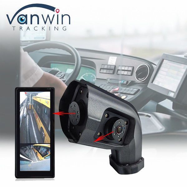 AHD 1080P DVR chống nước 12.3 Inch phía trước phía sau khu vực mù xe theo dõi với phía sau nhìn bên nhìn camera