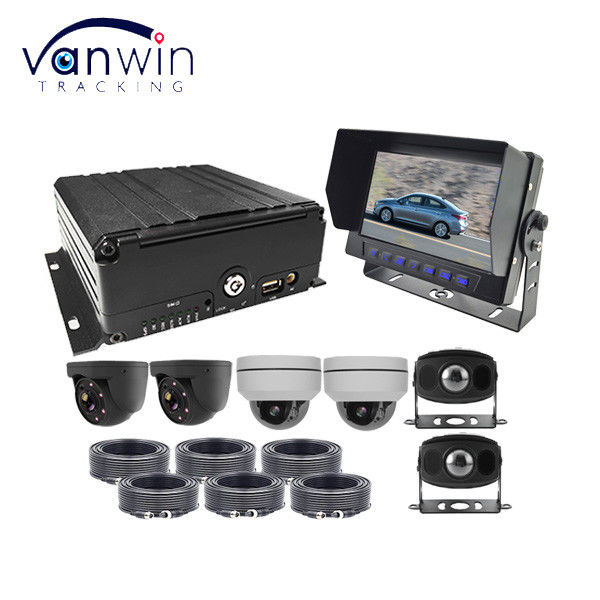 6ch 4g Realtime Video Streaming HDD Mdvr 1080p GPS Wifi Đối với giám sát xe