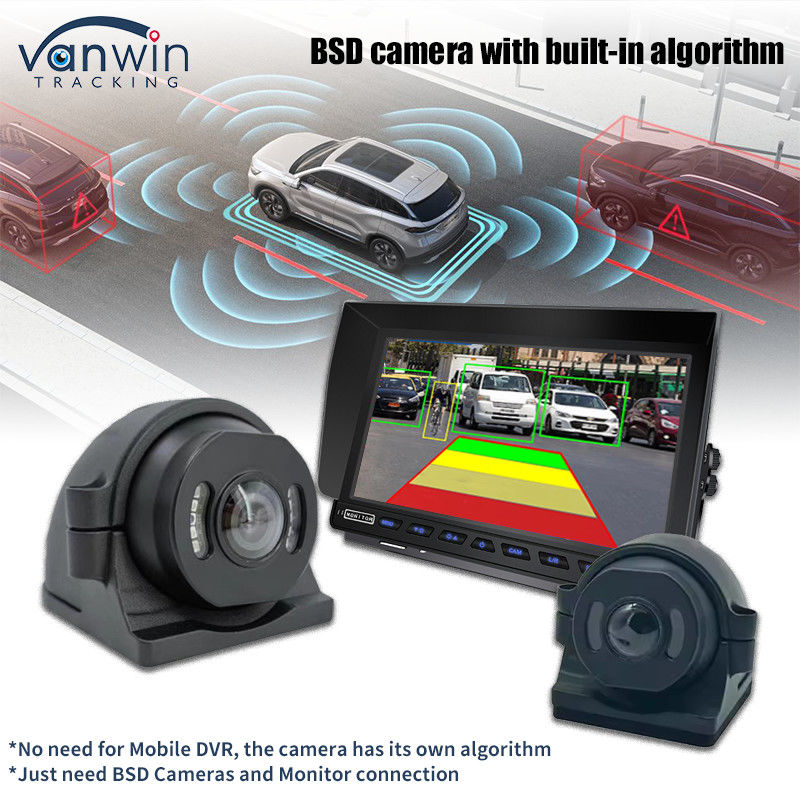Máy ảnh HD 1080p BSD với thuật toán phát hiện xe đi bộ với báo động âm thanh