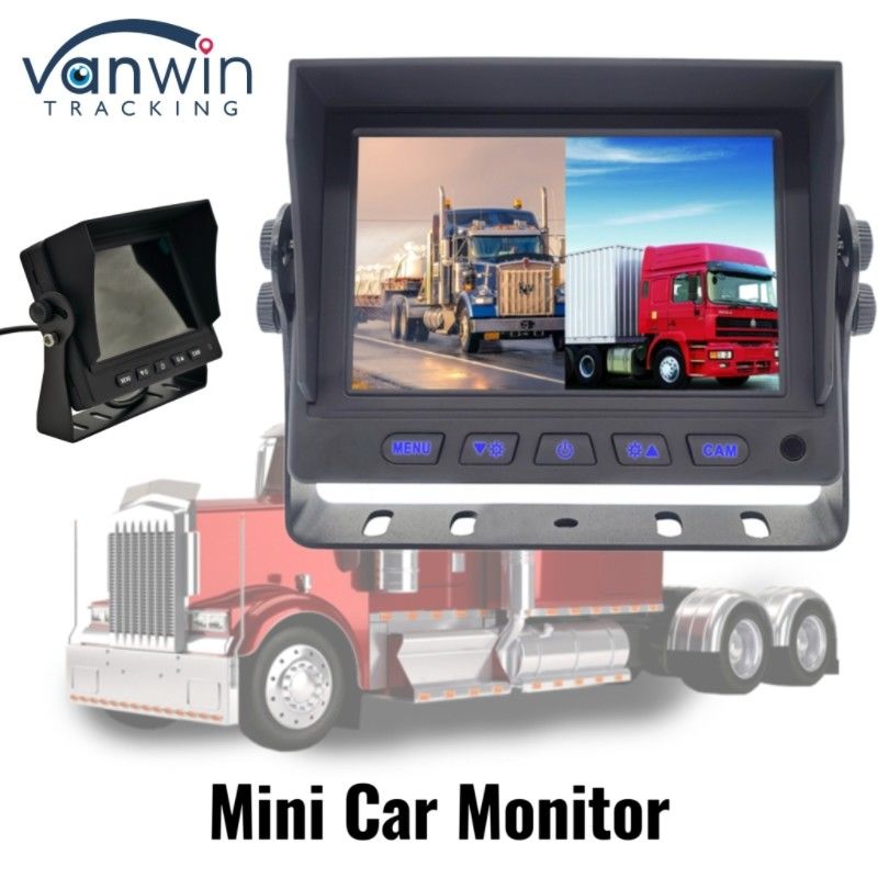 Hiển thị xe hơi mini 5 "In-car Stand Alone Display cho xe buýt xe tải taxi