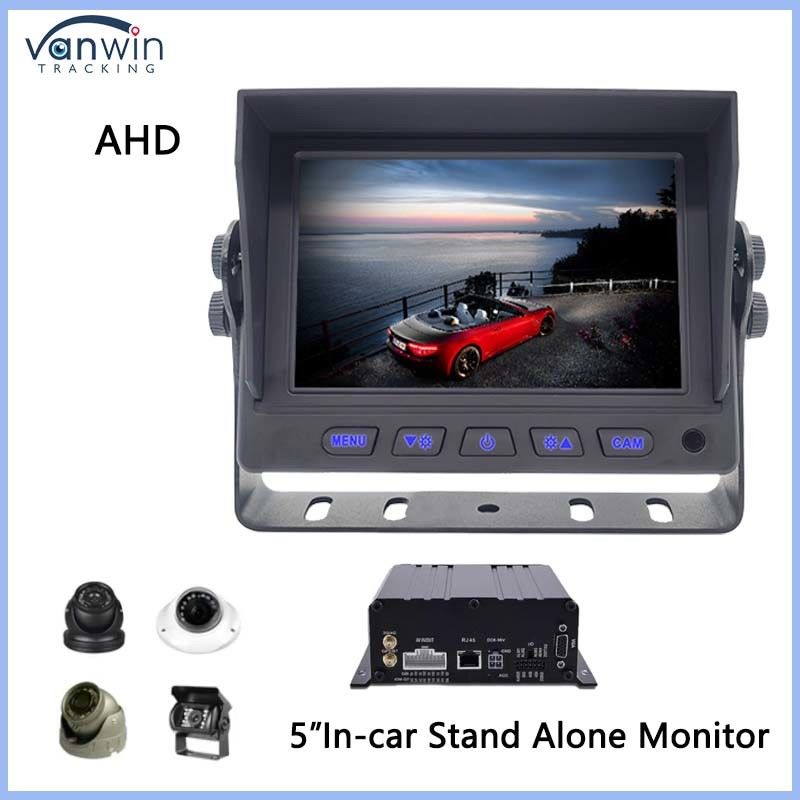 5 inch AHD LCD Car Monitor Digital Display Cho xe USB GPS Cho xe tải