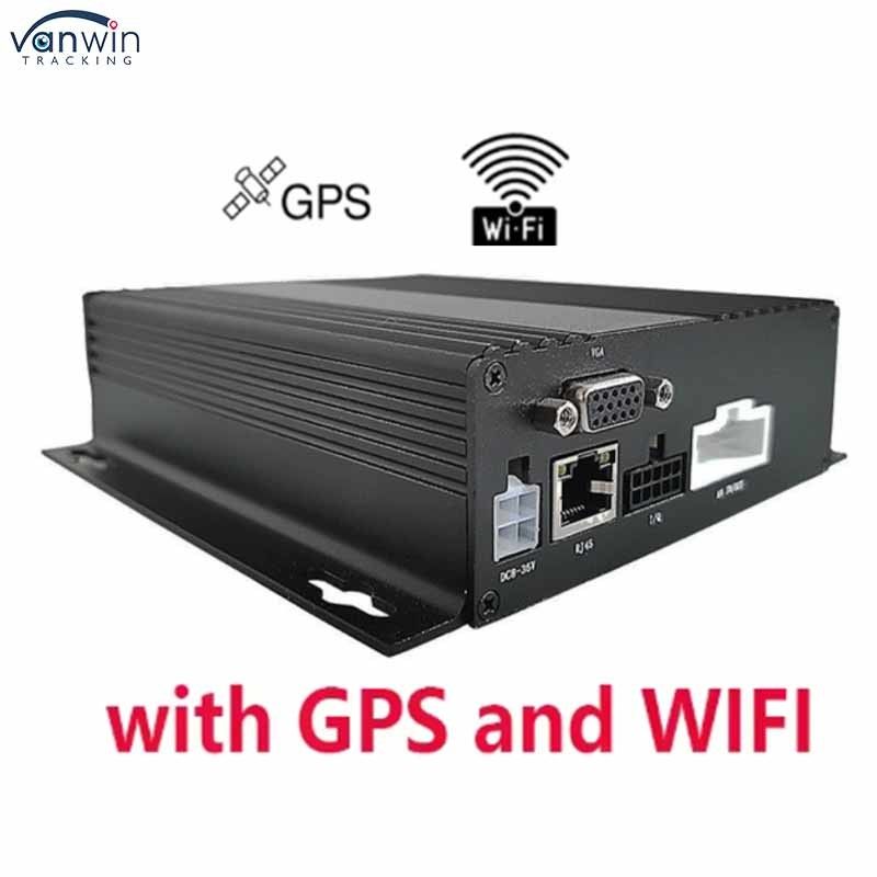 Hệ thống giám sát kỹ thuật số 4CH MDVR Hệ thống giám sát kỹ thuật số 4G SD 1080P Xe GPS chức năng WIFI cho Taxi Truck Bus Camera DVR