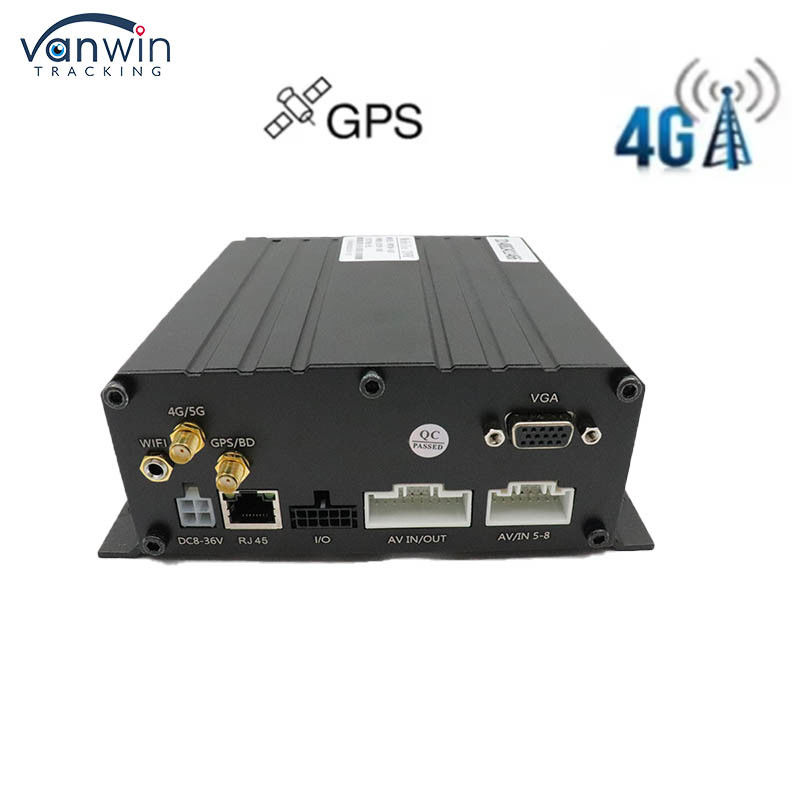 Dễ dàng cài đặt 4CH MDVR 4G WiFi GPS hỗ trợ giám sát giám sát đội xe cho xe taxi xe tải xe buýt Camera với phần mềm CMSV6