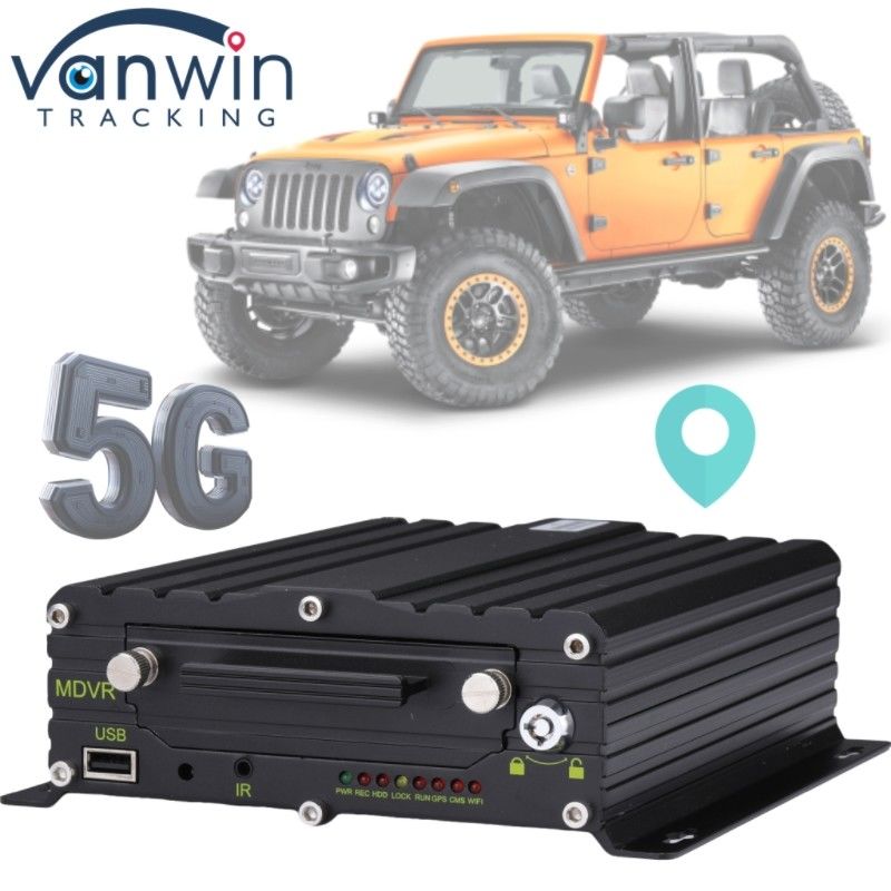 1080P 4 kênh HDD MNVR với GPS 5G để hỗ trợ giám sát xe