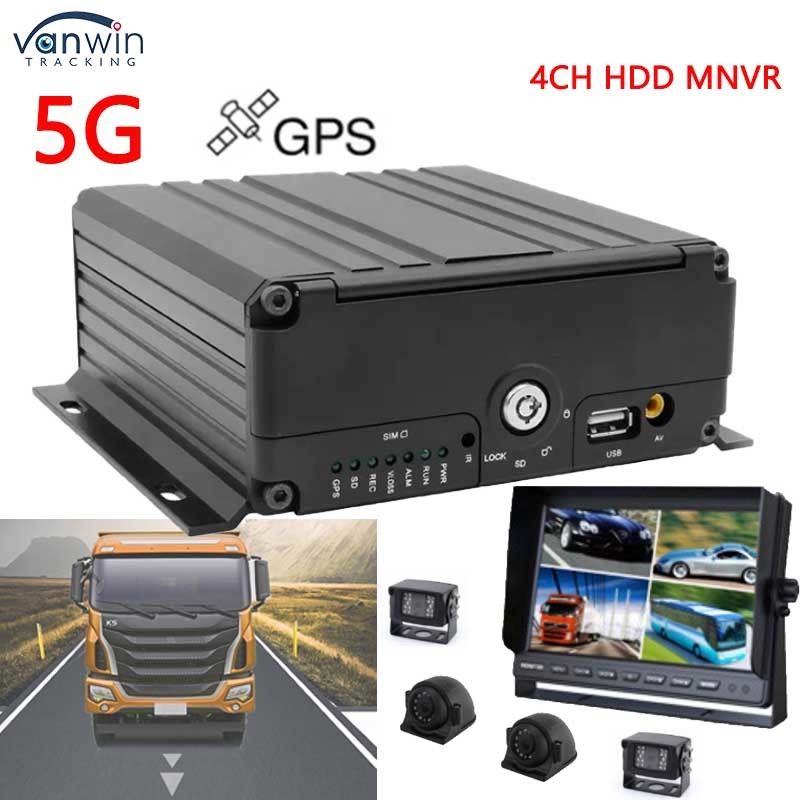4CH Mobile NVR1080P AHD 5G WIFI Và GPS 1 HHD Network Video Recorder
