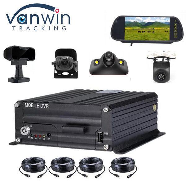 8CH 4CH 4G GPS ADAS DMS 2TB HDD SD Mobile DVR Kit AI MDVR Hệ thống theo dõi GPS Taxi MDVR