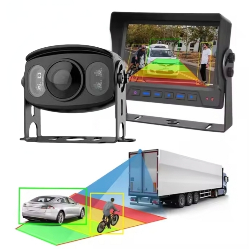 Camera giám sát xe buýt hiệu suất cao với thuật toán tích hợp để phát hiện điểm mù