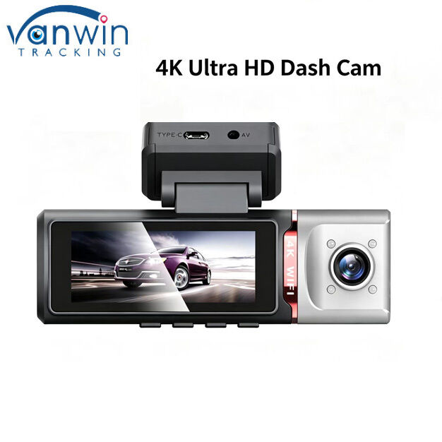 Camera hành trình 3 kênh AI 4G Mặt trước 4K, ADAS & DMS, Theo dõi GPS, Giám sát đỗ xe 24/7