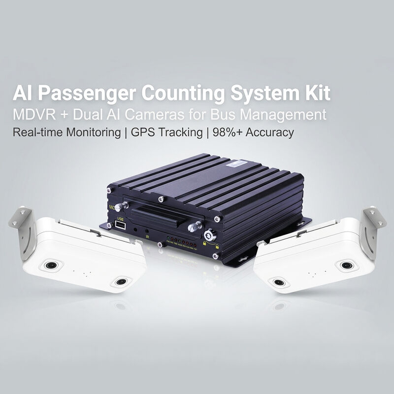 4G Communication Bus Passenger Counter with High-Precision Sensor for Real-Time Counting